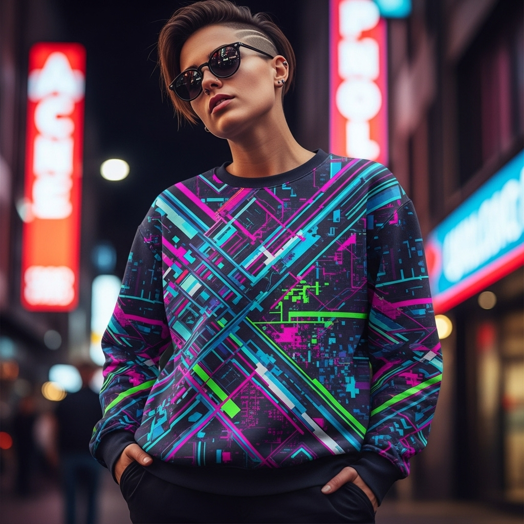 Vector Glitch Sweatshirt